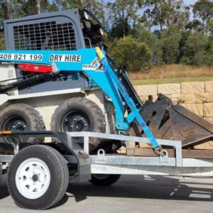 skid steer dry hire ipswich|skid steer loaders for hire.